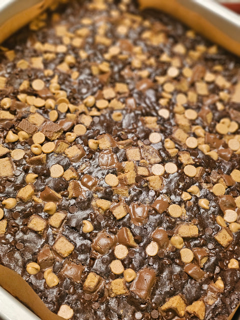 Peanut Butter Cup Brownies