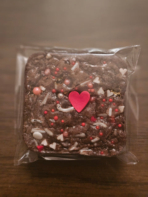 Brownie Sweetheart Baskets