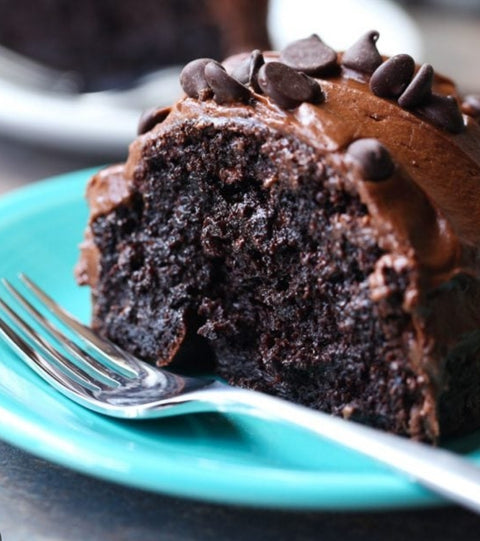 Triple Chocolate Pound Cake